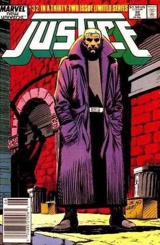Justice #32 - DC Comics - 1986 - New Universe - Final Issue!