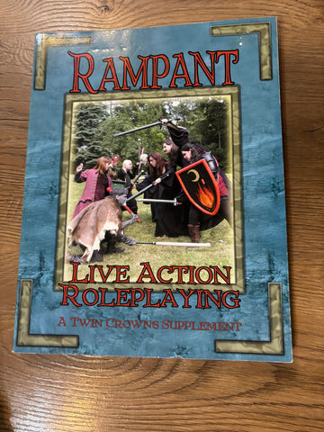 Living Imagination RPG Book Rampant Live Action Roleplaying