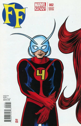 FF #2 - Marvel Comics - 2013 - All Red Variant