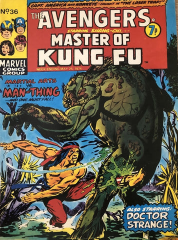 The Avengers #36 - Marvel Comics / British - 1974