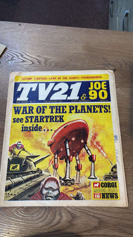 TV21 & Joe 90 #17 - City Magazines Ltd - 1970