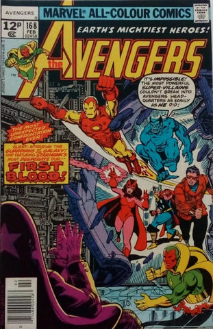 The Avengers #168 - Marvel Comics - 1977