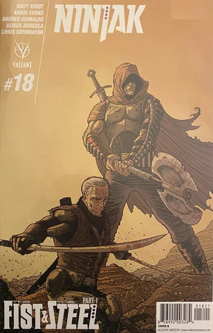 Ninjak #18 - Valiant Comics - 2016