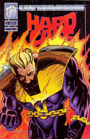 Hardcase #2 - Malibu Comics - 1993 - Ultraverse - With Free Trading Card
