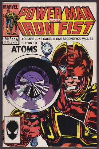 Power Man and Iron Fist #115 - Marvel Comics - 1985