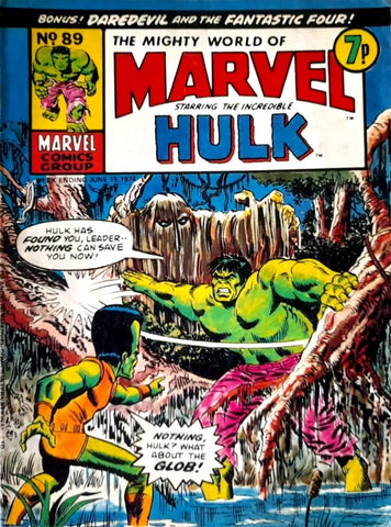 The Mighty World of Marvel #89 - Marvel/British - 1974