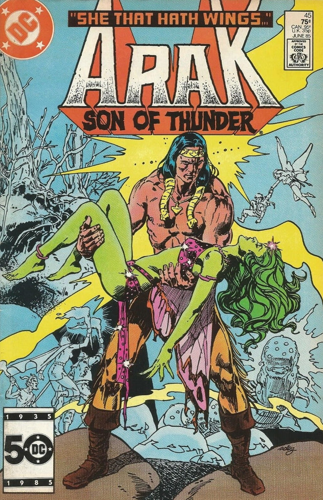 Arak Son Of Thunder 45 DC Comics 1985 Madhouse UK