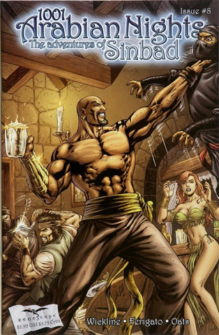 1001 Arabian Nights: Adventures of Sinbad #8 - Zenescope - 2008