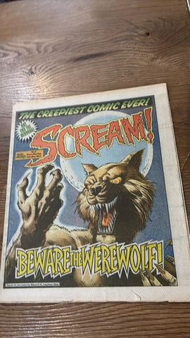Scream #8 - British Comic - 12th May 1984