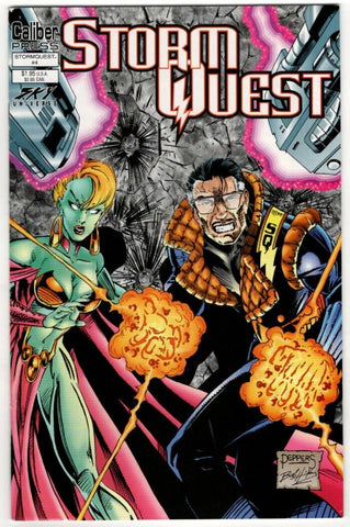 Storm Quest #4 - Caliber Press - 1995