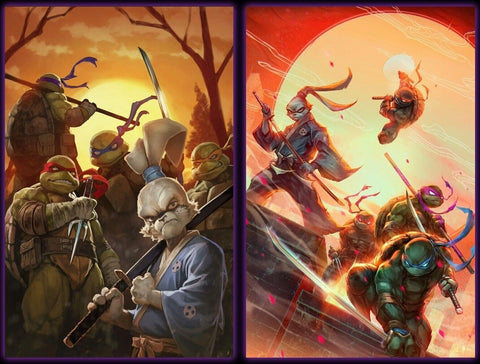 TMNT / Usagi Yojimbo: Wherewhen #1 - 2023 - Virgin Variant SET