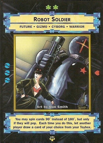 "Robot Soldier" - Xxxenophile CCG Card