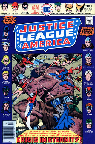 Justice League of America #135 - DC Comics - 1976