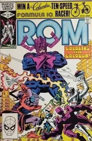 ROM #26 - #29 (4x Comics RUN) - Marvel Comics - 1982