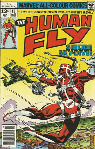 The Human Fly #12 - Marvel Comics - 1978 - PENCE copy