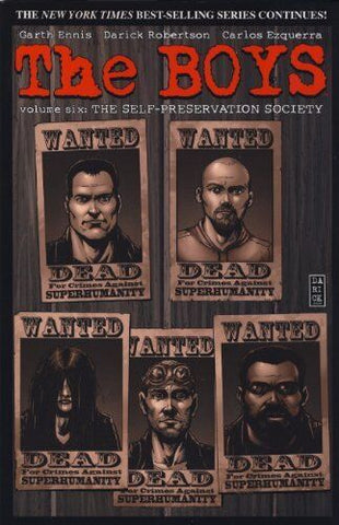 The Boys : The Self Preservation Society Vol 6 - Titan Graphic Novel - 2010 - TPB