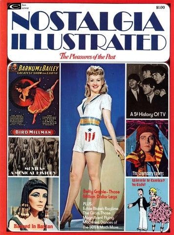 Nostalgia Illustrated - Curtis Magazines - January 1975