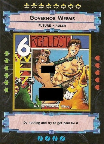 "Governor Weems" - Xxxenophile CCG Card
