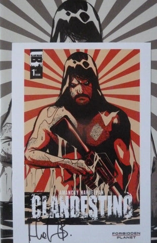 Clandestino #1 - Black Mask - 2015 - Jetpack Signed 38/200