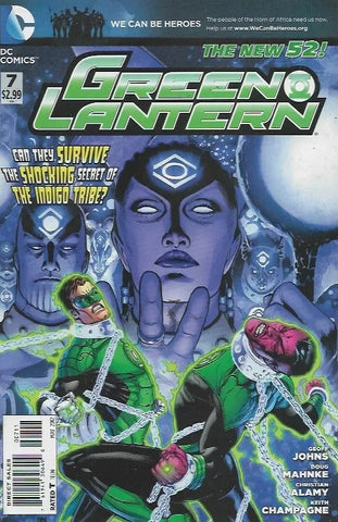 Green Lantern #7 - #12 (6x Comics RUN) - DC Comics - 2012