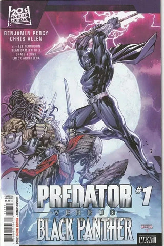 Predator Versus Black Panther #1 - Marvel Comics - 2024