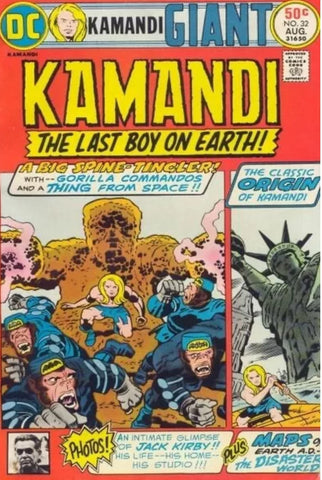 Kamandi, The Last Boy on Earth #32 - DC Comics - 1975