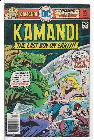 Kamandi, The Last Boy On Earth #39 - DC Comics - 1976