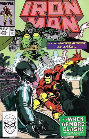 Iron Man #249 - Marvel Comics - 1989