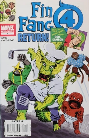 Fin Fang 4 #1 - Marvel Comics - 2005
