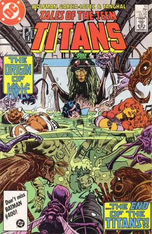 New Teen Titans #70 - DC Comics - 1986