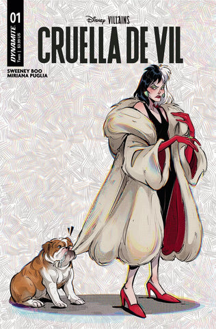 Disney Villians Cruella De Vil #1 - Dynamite Comics - 2024 - LUSKY VARIANT