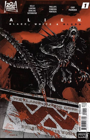 Alien: Black, White & Blood #1 - Marvel Comics - 2024