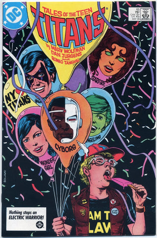 New Teen Titans #65 - DC Comics - 1986