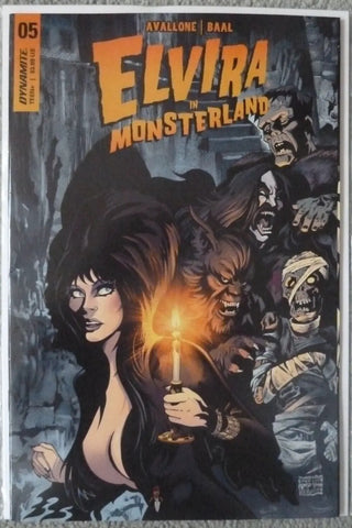 Elvira in Monsterland #5 - Dynamite Comics - 2023 - Cover A