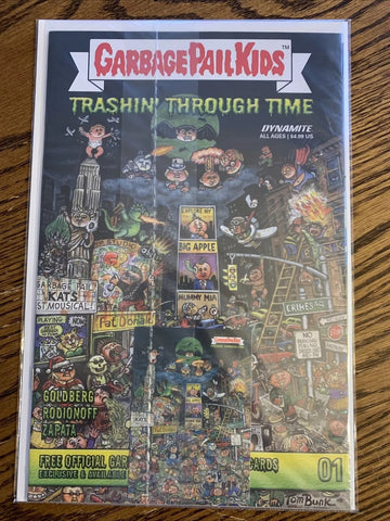 Garbage Pail Kids Trashin' Through Time #1 - Dynamite - 2023 - BAGGED with Trading Card