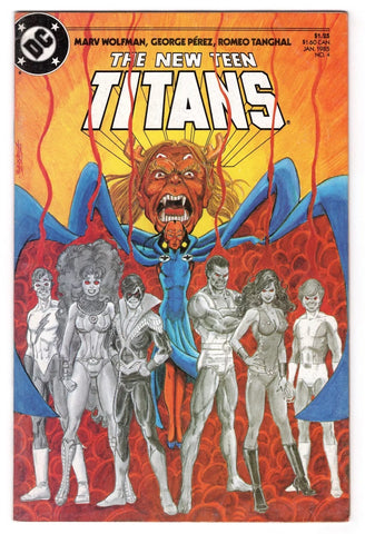 New Teen Titans #4 - DC Comics - 1985