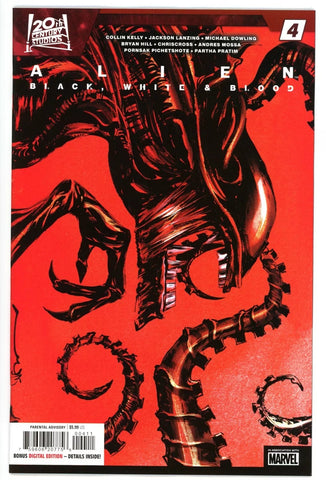 Alien: Black, White & Blood #4 - Marvel Comics - 2024
