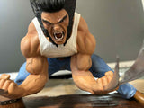 WOLVERINE LOGAN Premium Format Statue 1/4 Custom Battle Damaged - CM Studios