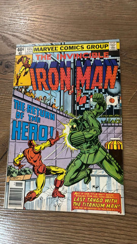 Invincible Iron Man #136 - Marvel Comics - 1980