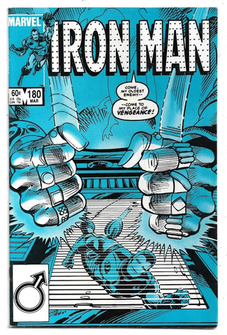 Invincible Iron Man #180 - Marvel Comics - 1983