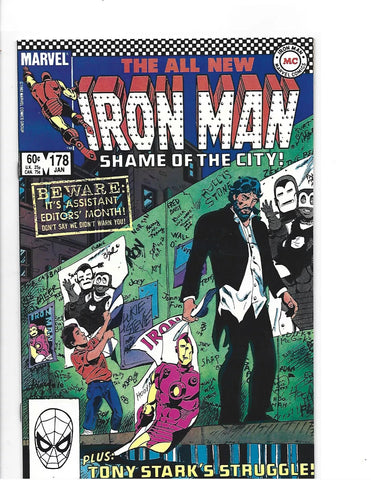 Invincible Iron Man #178 - Marvel Comics - 1983