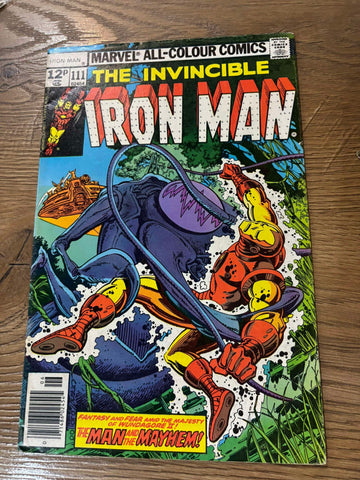 Invincible Iron Man #111 - Marvel Comics - 1978