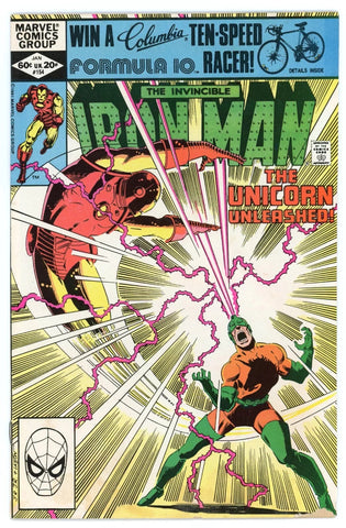 Invincible Iron Man #154 - Marvel Comics - 1981