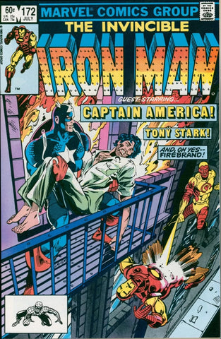 Invincible Iron Man #172 - Marvel Comics - 1983