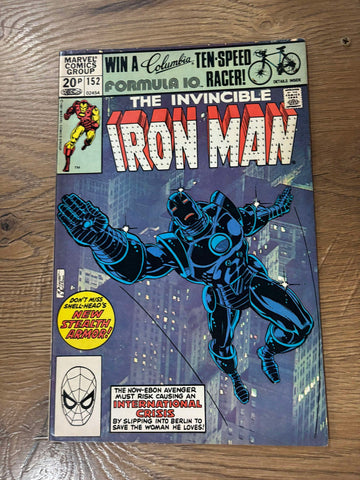 Invincible Iron Man #152 - Marvel Comics - 1981