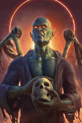 Usher Of The Dead #1 - Blood Moon - 2023 - Cover C Tiago Da Silva Minimal