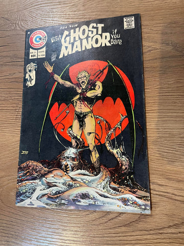 Ghost Manor #21 - Charlton Comics - 1974 - Back Issue