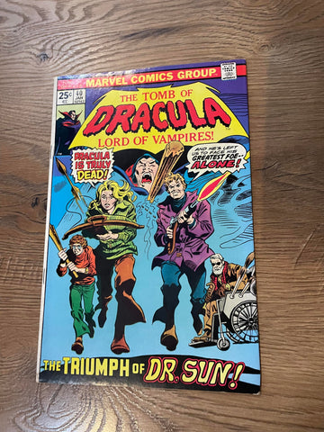 Tomb of Dracula #40 - Marvel Comics - 1976 **
