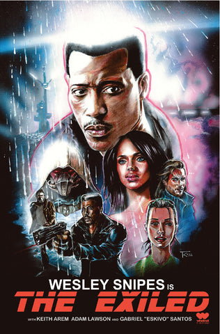 The Exiled #1 - Whatnot Publishing - 2023 - Blade Runner Homage Cover