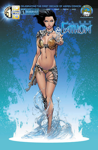Michael Turner's Fathom #1 - Aspen Comics - 2013 Reserved Edition Cover B